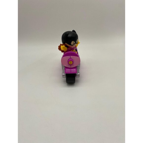 Fisher-Price DC Super Friends Batman Batgirl Motorcycle Figurine Toy - Picture 3 of 7